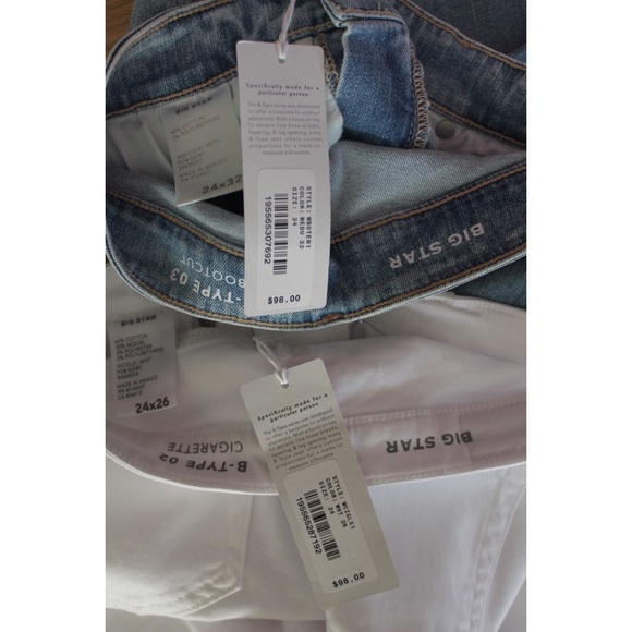 Buckle Big Star Jeans NWT (2) Bootcut and Cigarette Jeans 24 00 - Picture 13 of 13
